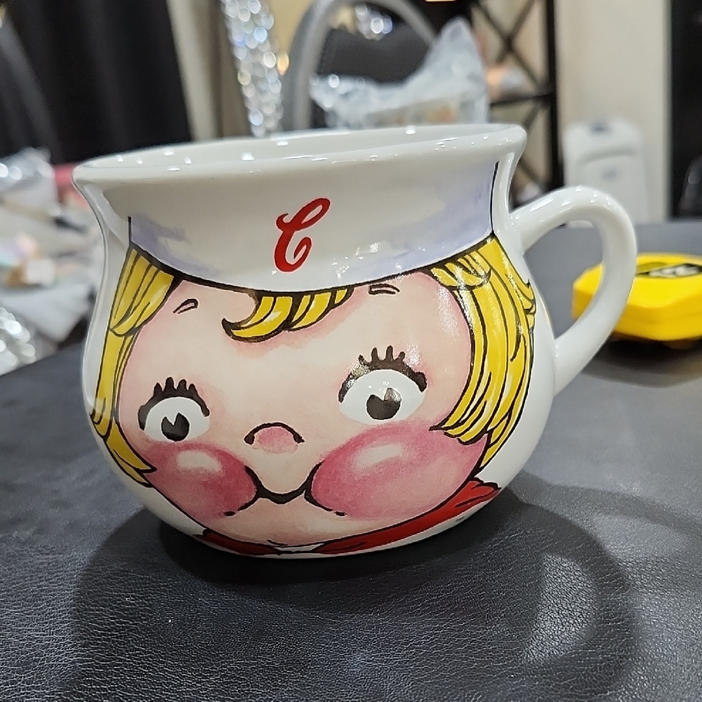 VINTAGE CAMPBELL'S CERAMIC SOUP MUG with HANDLE